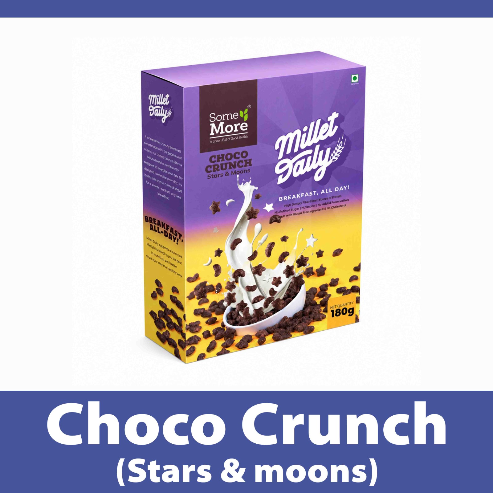 Choco Crunch (stars & moons)