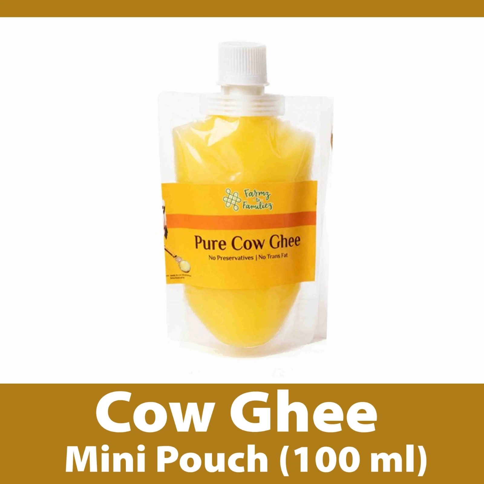 Cow Ghee - mini pouch (100 ml)