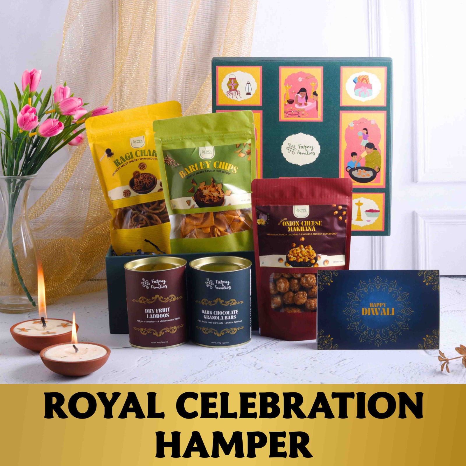 ROYAL CELEBRATION HAMPER (Green box)