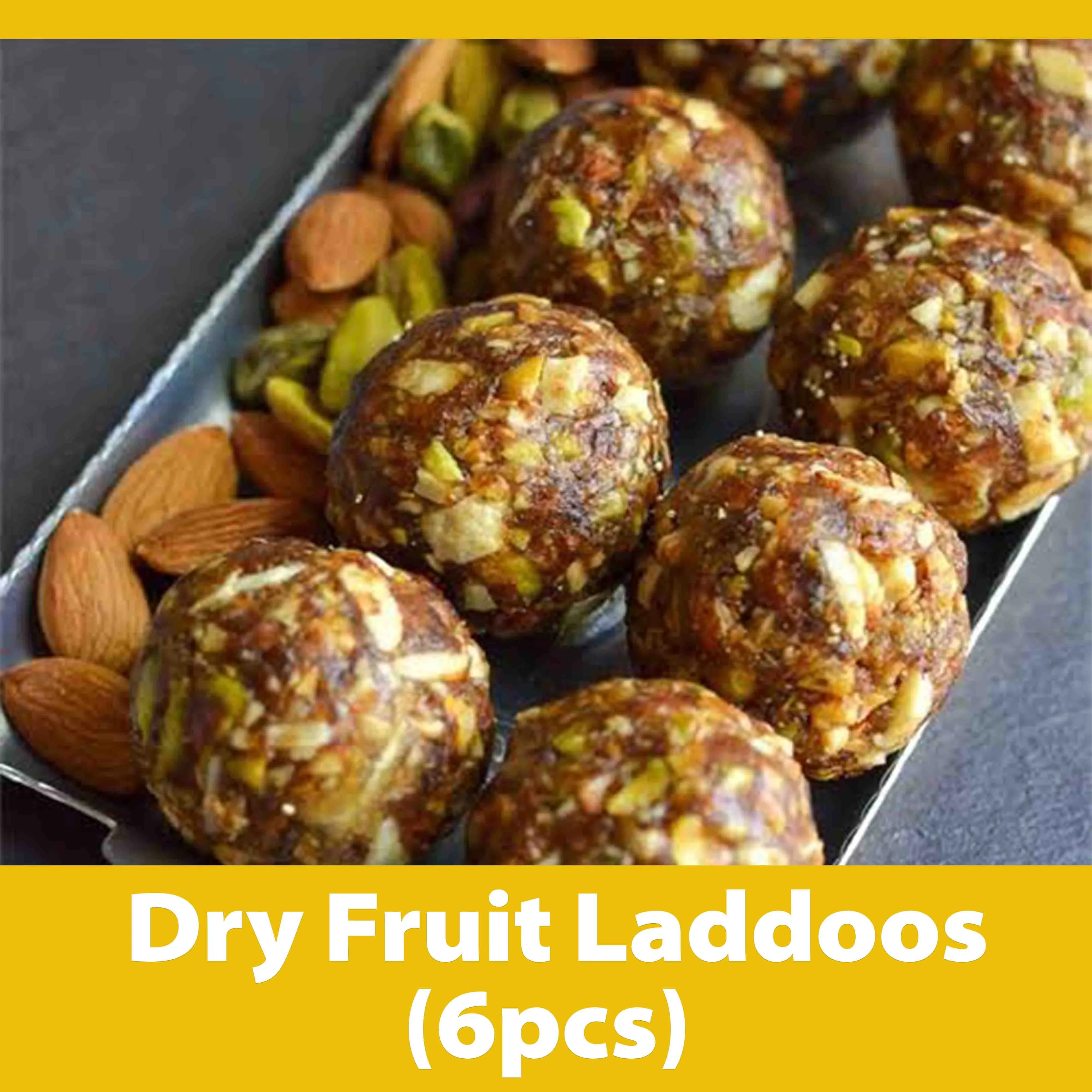 Dry Fruit Laddoos (6 pcs)