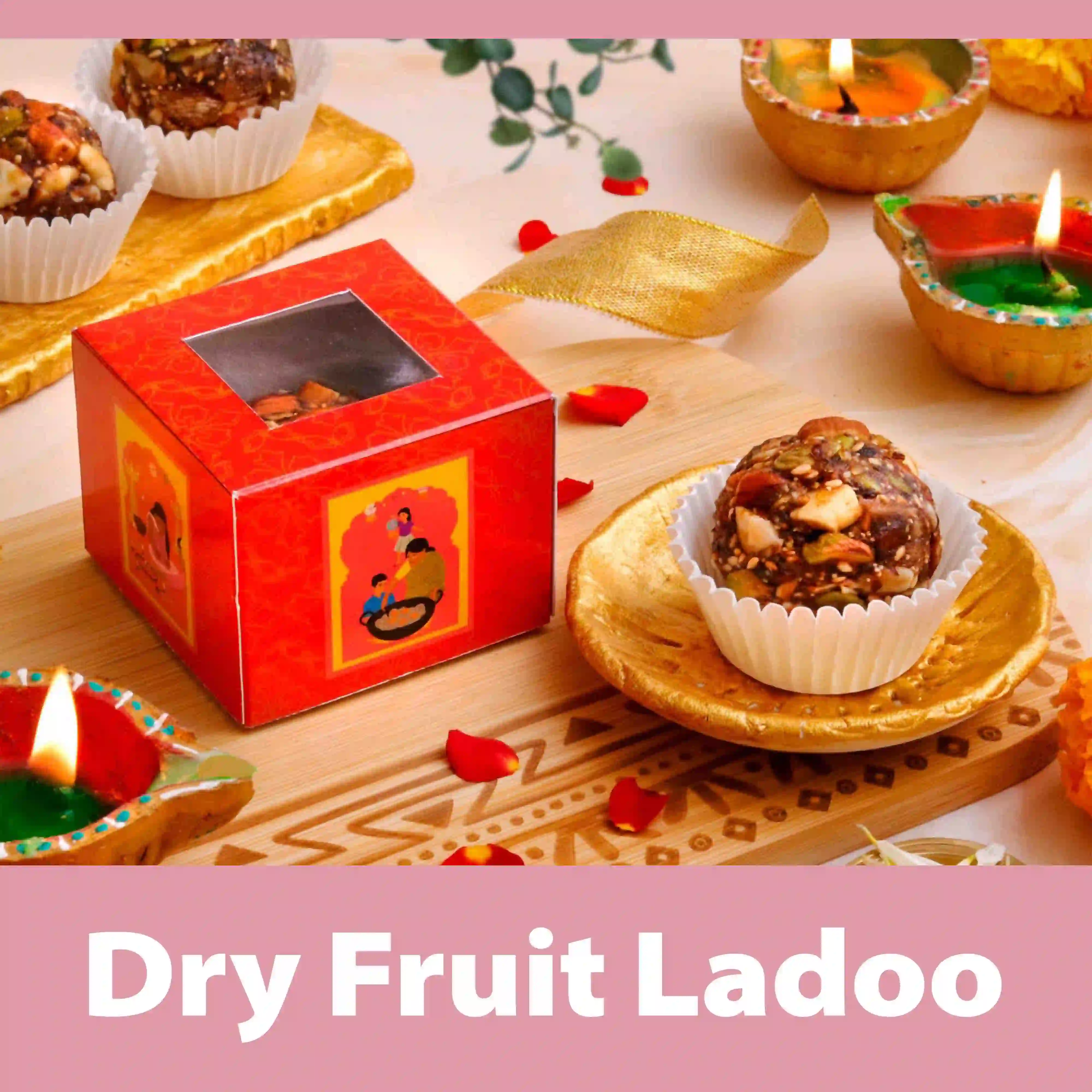 Dry Fruit Ladoo (One pc box)