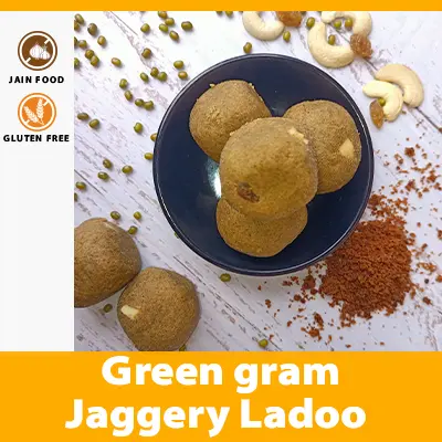 Greengram Jaggery Ladoo