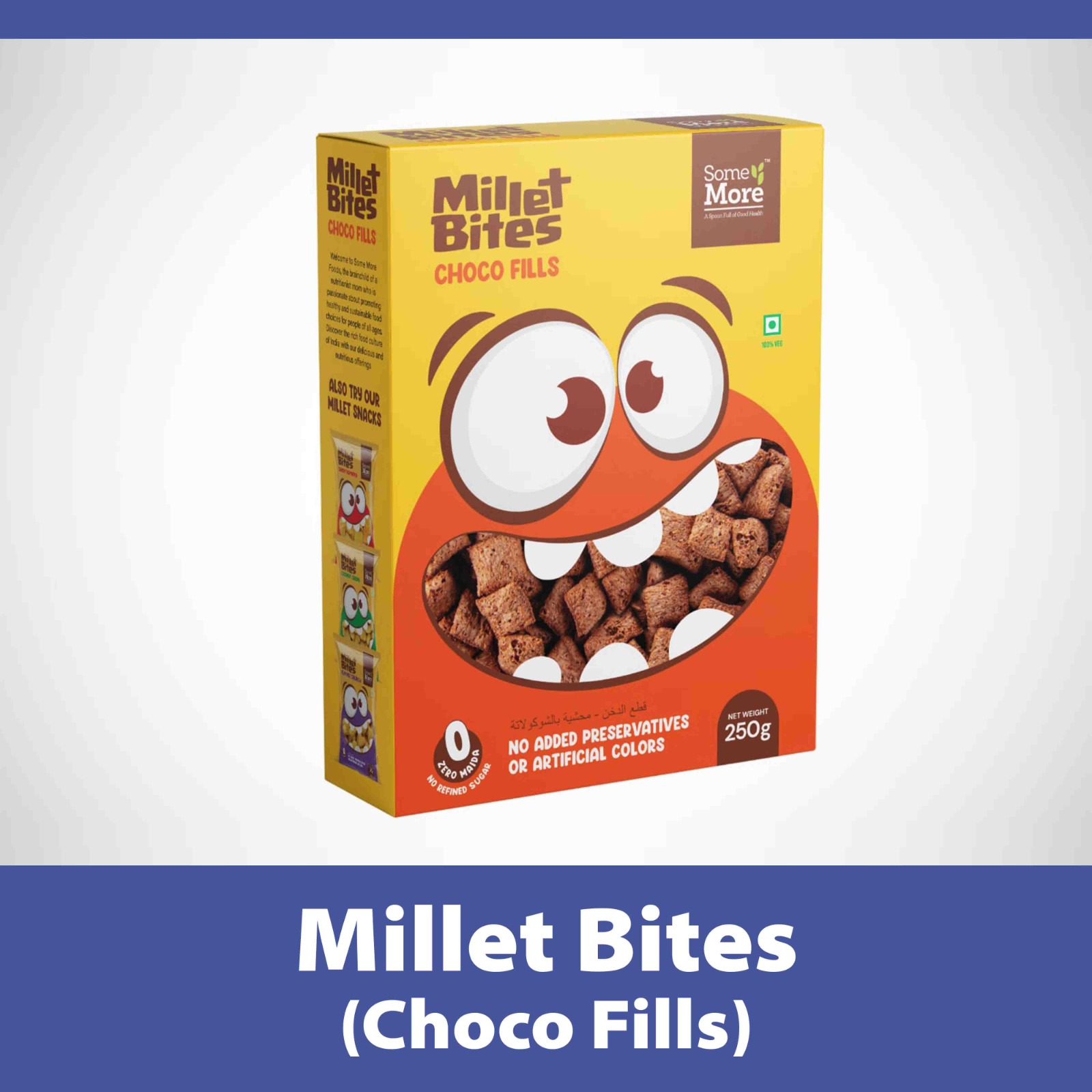 Millet Monster Bites (Choco Fills)- 180 g
