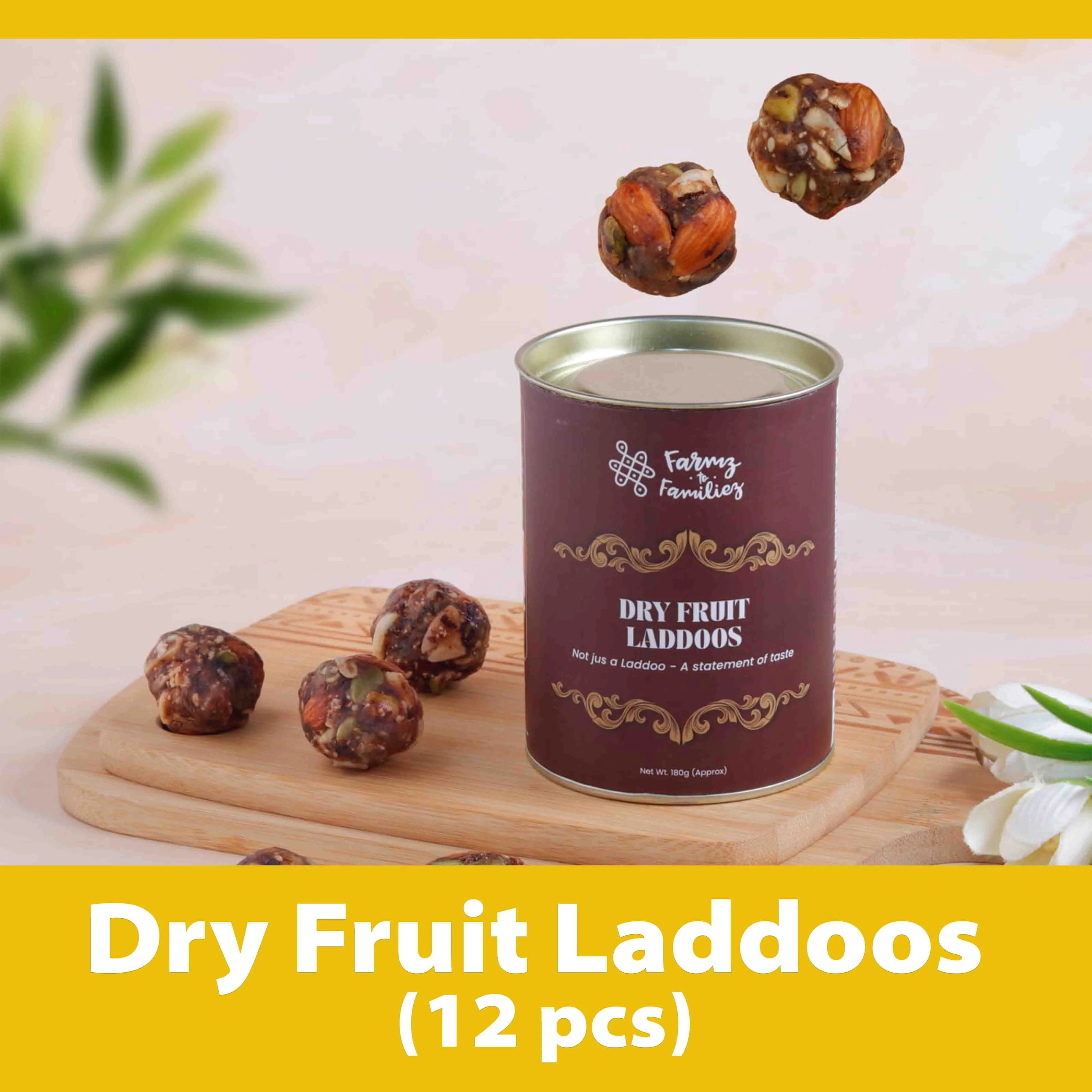 Dry Fruit Laddoos (12 pcs)